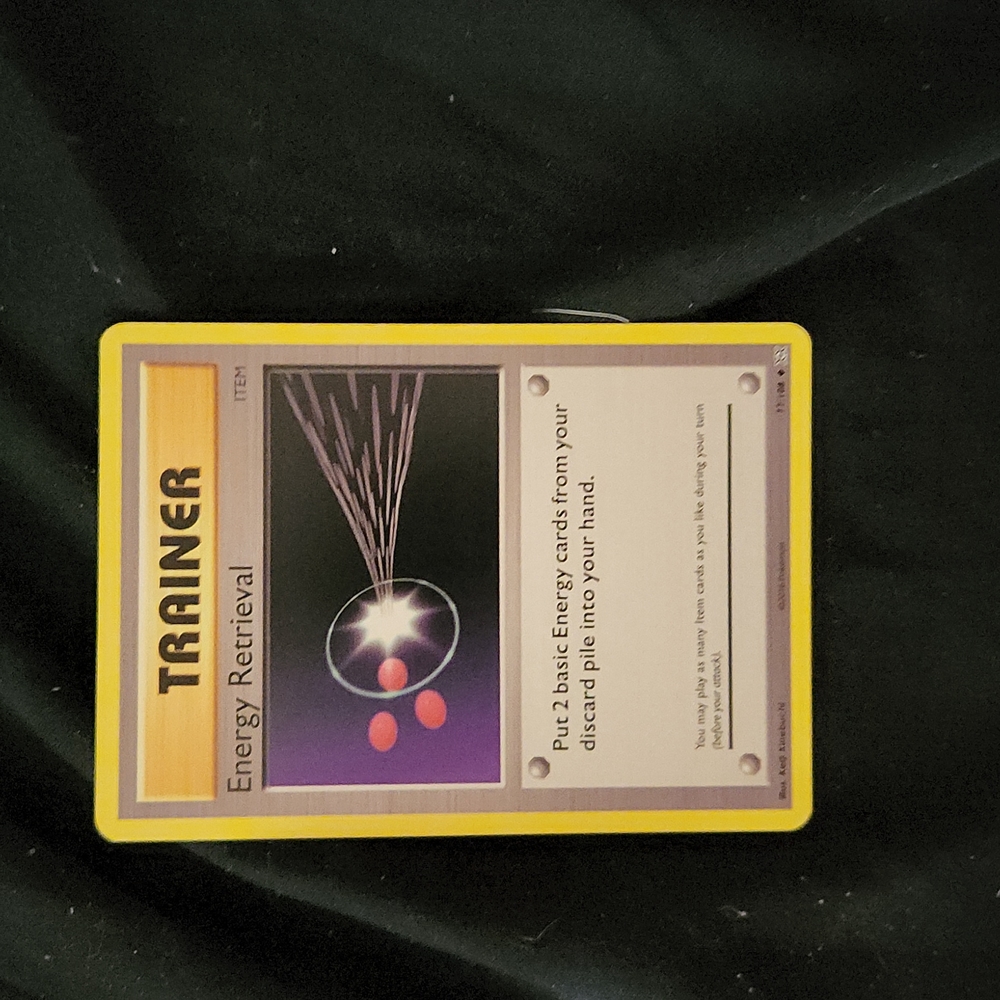 Pokemon trading card